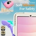 thumbnail image 4 of Funda para Samsung Galaxy Tab Tab S11 (11 pulgadas) 2025 SM-X730/SM-X736B, funda protectora a prueba de golpes para niños con soporte para lápices, correa de mano giratoria 360 y soporte, correa de, 4 of 9