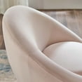 thumbnail image 5 of Modway Circuit Performance Velvet Accent Chair in Pink, 5 of 6