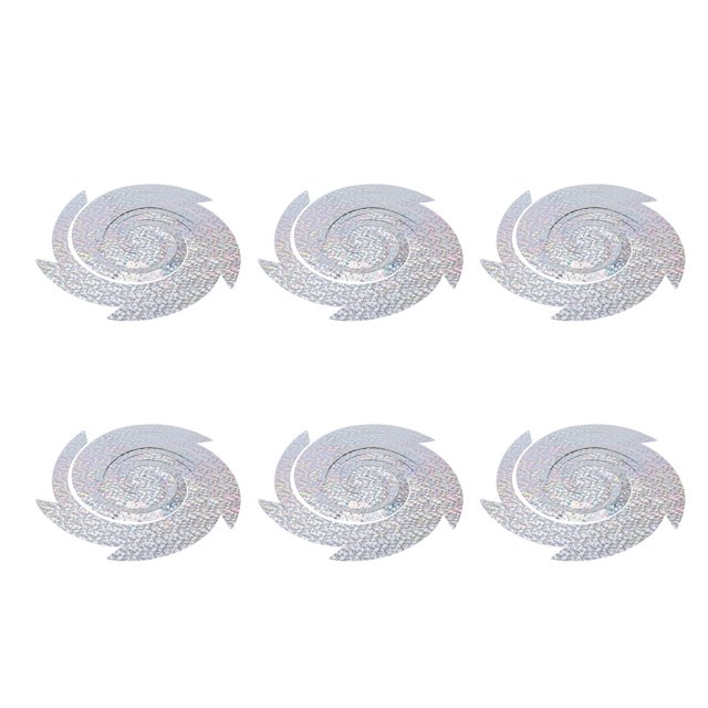 Dispositivo reflectante para disuadir pájaros, 6 piezas Reflector repelente de pájaros Reflector repelente de pájaros Reflector repelente de pájaros Artesanía excepcional