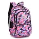 thumbnail image 1 of Mochila con estampado geométrico, de hojas o de galaxias para niñas y niños, mochila de escuela primaria, 1 of 5