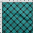 thumbnail image 3 of oneOone Polyester Lycra Fabric Tartan Check Print Fabric BTY 56 Inch Wide, 3 of 4
