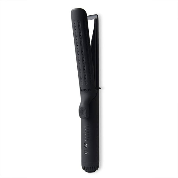 L'ANGE HAIR Le Duo Grande 360&amp;Acirc;&amp;deg; Airflow Styler | 2-in-1 Curling Wand &amp; Titanium Flat Iron Professional Hair Straightener and Curler with Cooling Air Vents to Lock in