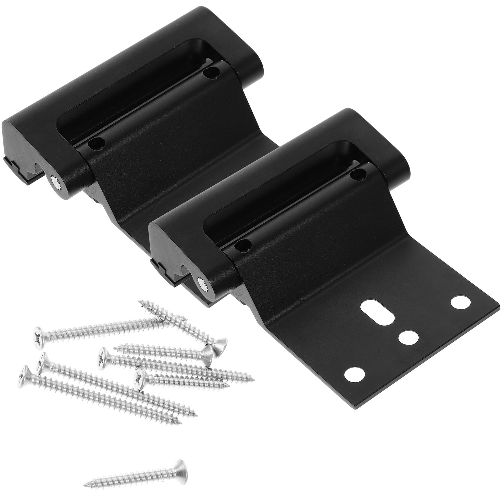 Toyandona Black Alloy Door Reinforcement Lock for Home High Security 2Sets