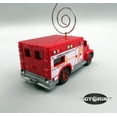 thumbnail image 6 of Ambulance Red Emergency Vehicle Van Car Rare Christmas Tree Ornament Diecast, 6 of 6