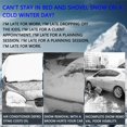 thumbnail image 2 of Yazoeia Car Windshield Snow Cover, Auto Ultra Thick Winter Windscreen Cover for Ice Frost Snow Removal Sun Shade Dust Protection with Magnetic Edge, Universal for Vehicles, SUV, Truck, RV, 2 of 6