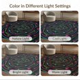 thumbnail image 7 of ODIKA 5'x7' Washable Area Rug Easy Care, Non-Shedding, Pet Friendly, Burst Arcade Fireworks Explosion Anime Astronaut Cyber Playful for Small Living Room, Bedroom, 7 of 7