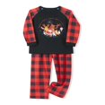 thumbnail image 2 of Pyjamas de Noël Assortis pour Fêtes de Fin d'Année Santa Claus Print Cotton Pjs Set Sleepwear, 2 of 7