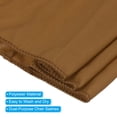thumbnail image 3 of Uxcell 14"x5" Sashes de silla elásticas con lazo y hebilla deslizante color marrón claro, paquete de 25, 3 of 7