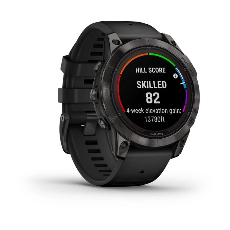 テラ　Garmin fenix7Pro SapphireDualPower Garmin Fenix 7 Pro Sapphire Solar 47 MM, Carbon Gray DLC Titanium