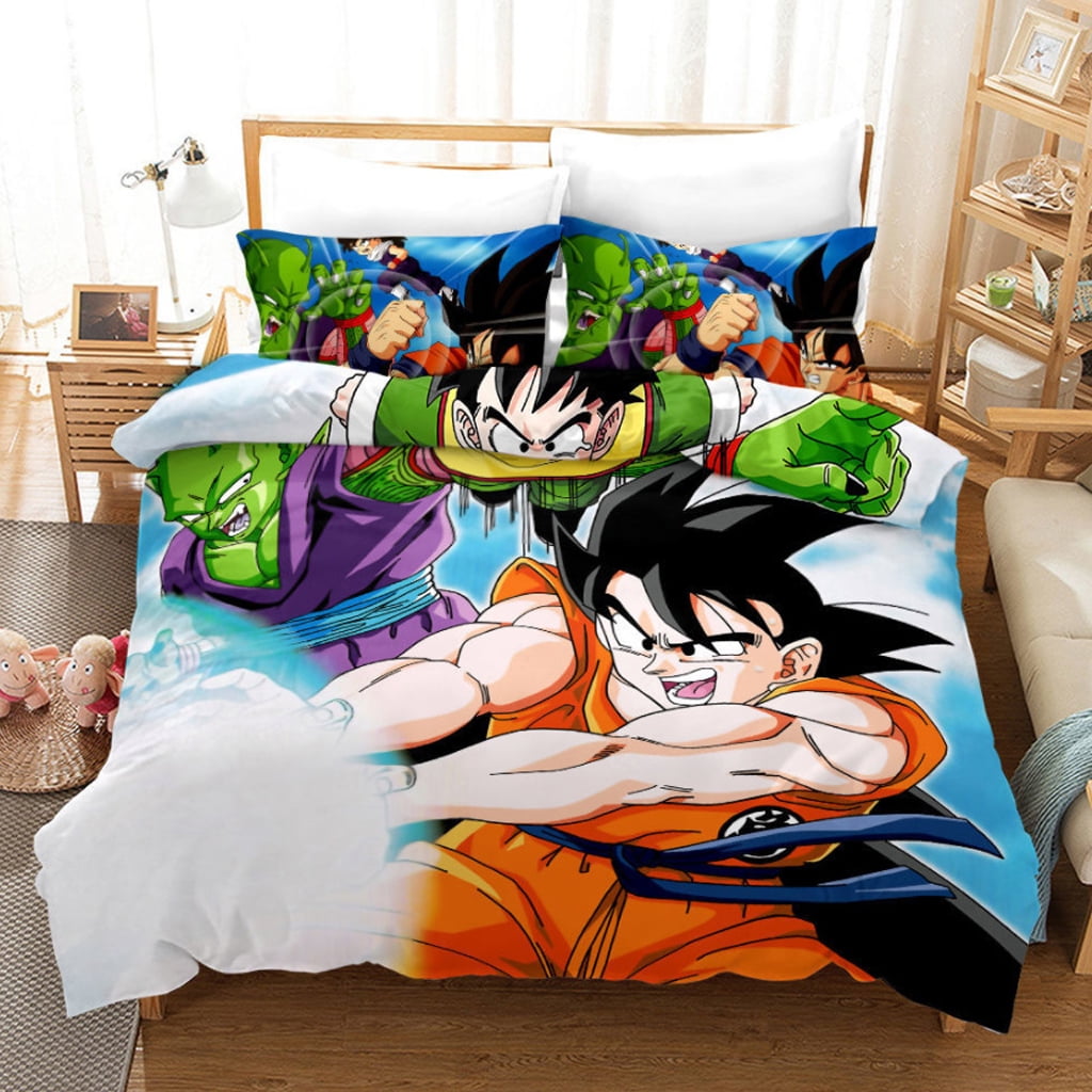 3D Dragon Ball Z Bedding Bed Set Twin Full Queen King Size 1 Duvet ...