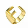 thumbnail image 1 of CUITING Fashion Adjustable Initial Alphabet Letter A-Z Ring Finger Rings Women Jewellery-Silver C, 1 of 9