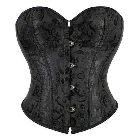 

Dadaria Plus Size Corset Top Plus Size Corsets For Women Bustier Lingerie For Halloween Costume Dress Bustier Top Gothic Shapewear Underwear Black L Women