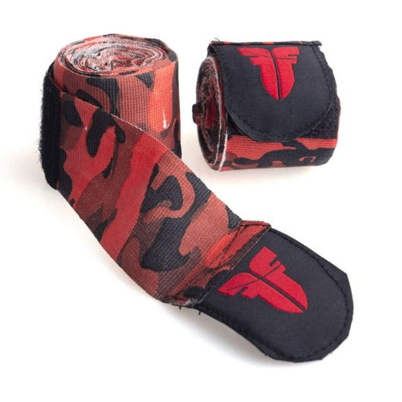 Fighter Handwraps - red camo, FHW-001RC