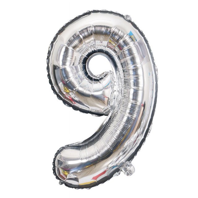 Globo de aluminio digital grande de 90 cm, globo de helio de papel de aluminio para cumpleaños de 40 pulgadas, dorado, plateado y oro rosa