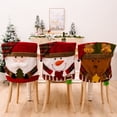 thumbnail image 1 of Juego de 3 fundas para sillas navideñas JM, 1 of 5
