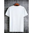 thumbnail image 3 of Camiseta de manga corta con estampado de Los Ángeles para hombre, cómoda y elástica, ideal para el verano, ideal para el día a día y como regalo., 3 of 7