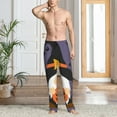 thumbnail image 4 of KLL Mens Pajama Pants for Men,Mens Lounge Pants,Funny Gifts for Men,Men's Pajama Bottoms Halloween Gnomes -Large, 4 of 5