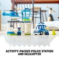 thumbnail image 3 of LEGO DUPLO Rescue Police Station 10959 Push & Go Car Toy with Lights and Siren plus Helicopter, Early Learning Toys for Toddlers, Boys & Girls 2 Plus Years Old, 3 of 7