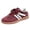 Red, variant on Rokment Women's Vintage Leopard Running Skate Shoes Comfortable Casual Color Block Lace up Low Top Walking Flat Tennis Sneakers Outdoor Athletic Trainers