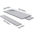 thumbnail image 3 of Rirozkan Patio Table Cover, Set of 3 Pieces Waterproof Furniture Protector, Picnic Table and Bench Covers, for Outdoor Furniture Protection, Picnics and Patio, 3 of 6