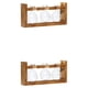 thumbnail image 4 of Naiovety Marco de Planta hidropónica Terrario Maceta Florero Maceta Caja de artesanía transparente Decoración de oficina tres bolas florero de tres bolas 2Conjunto, 4 of 6