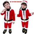 thumbnail image 1 of Disfraz de Papá Noel de Navidad para niñas, tutú de Cosplay para niños, vestidos rojos, ropa con sombrero, regalo de fiesta de Carnaval, 1 of 4