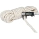 thumbnail image 2 of Cuerda de macramé de algodón blanco de 10m, cuerda de macramé de hilo de macramé de 12mm para decoración de pared de planta colgante Diy, adornos bohemios Hy, 2 of 5