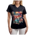 thumbnail image 5 of UngA USA 250th Anniversary Shirt Women 250 Years of Freedom Independence Shirts for Women (Black,L), 5 of 8