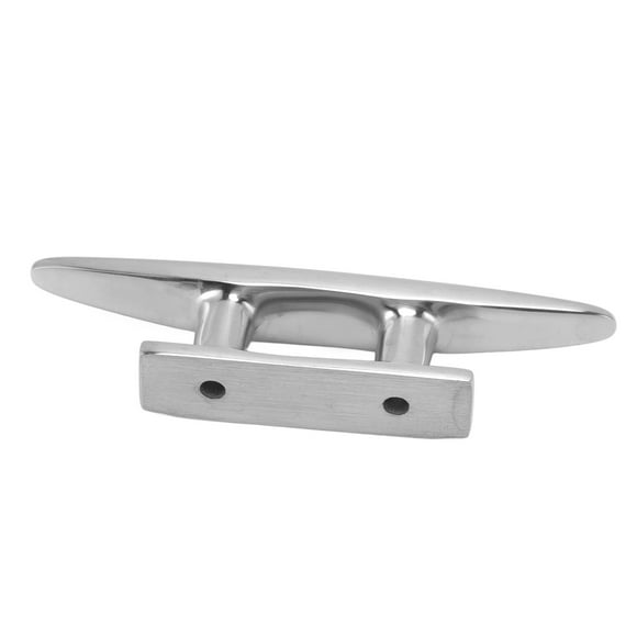 Mooring Cleatsfor Dock,Stainless Steel Low Flat Dock Cleat Marine Dock Cleat Enhanced Durability