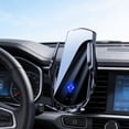 thumbnail image 2 of Soporte inteligente 2 en 1 para teléfono con carga rápida inalámbrica, sujeción automática motorizada y rotación de 90° para conducir con las manos libres, 2 of 6