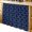 Navy Blue, variant on Small Cabinet Curtain 10''W x 11''L, Orange Morocco Under Sink Cover Drapes, Geometric Leaf Diamond Lattice Abstract Self Adhesive Cabinet Skirt for Kitchen/Bathroom Vanity/Laundry Room/Open Shelf