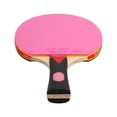 thumbnail image 4 of Strong Control Table Tennis Racket 7 Ply wood Bat FL Long handl Colorful Pink, 4 of 10