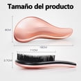thumbnail image 2 of MITEGELO Antiestático Cepillo para Cabello, Detangling Brush,Favorece Crecimiento del Cabello, Evita, 2 of 7