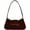 Red, variant on Suede Purse Handbag Evening Bag for Women Crescent Satchels Shoulder Bag Crossbody Purse Top-handle Tote Party Shopping