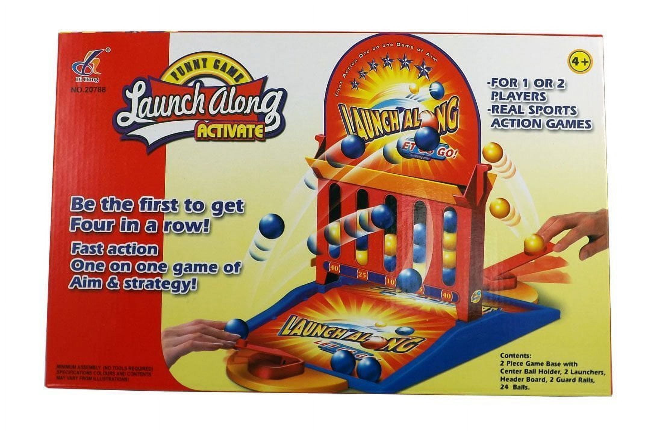 Bisontec Launch Along Connect Four Board Game For Kids