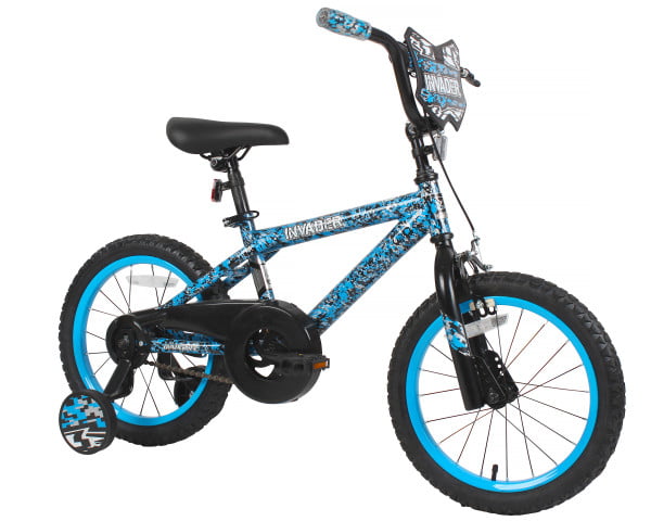 Dynacraft 16" Invader Boys Bike with Dipped Paint Effect, Blue