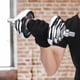 thumbnail image 5 of BOODUN Guantes de fitness transpirables Levantamiento de pesas Gimnasio Entrenamiento Entrenamiento Correa para la muñeca (Rojo S), 5 of 8