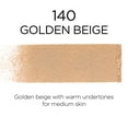 thumbnail image 4 of L'Oreal Paris Infallible Fresh Wear 24 Hr Powder Foundation Makeup, 140 Golden Beige, 1 fl oz, 4 of 9