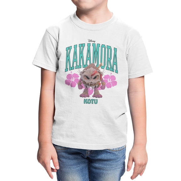 Disney Moana Kakamora Kotu Island Vibes Youth T Shirt (White, XS-XL)