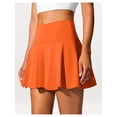 thumbnail image 3 of Women's Plus Size Active Performance Skorts Skirts, Tummy Control High Waisted Athletic Lightweight Tennis Skirt For Running Tennis Golf Workout Sports, L-5XL, 3 of 8