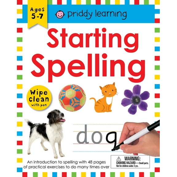 Wipe Clean Workbook: Starting Spelling: An Introduction to Spelling with 48 Pages of Practical Exercises to Do Many Times Over