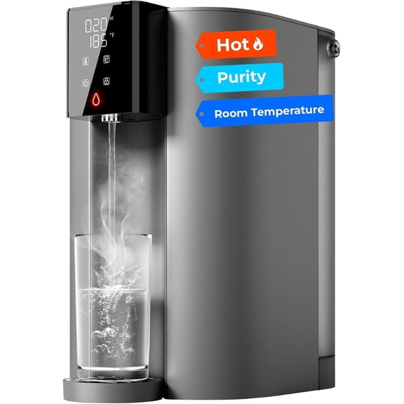 Restored Waterdrop CoreRO Reverse Osmosis System, NSF/ANSI 58 & 372 Certified, 6 Stage, Hot & Ambient Countertop RO Water Filter, No Installation Required, 3:1 Pure to Drain, WD-C1H (Refurbished)