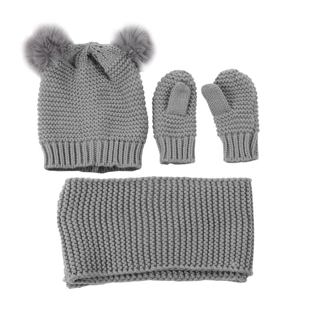 Gorro para niños, lindo hilo de lana, bufanda cálida para niños, bufanda infantil, calidad superior