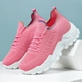 thumbnail image 5 of XIMIN Women's Wide Toe Box Shoes Slip On Arch Support Sneakers Breathable Mesh Slip On Walking Shoes Lightweight Athletic Casual Fashion Sneakers for Running Tennis Sports, 5 of 6