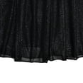 thumbnail image 4 of Women's Strapless Mini Dress, Glitter Tulles Homecoming Dresses for Teens, A Line Short Prom Cocktail Gown with Bow Black S, 4 of 9
