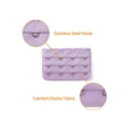 thumbnail image 4 of INSPIRE CHIC Women's 3 Rows 4 Hooks Bra Extenders Straps Extension Multi-Color-1 3 Rows 4 Hooks 4 Pcs, 4 of 5