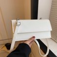 thumbnail image 3 of LNGOOR New Arrival Women‘s Solid Pu Leather Shoulder Bag  Simple Fashion Design For Versatile Use With Detachable And Adjustable Strap, 3 of 7