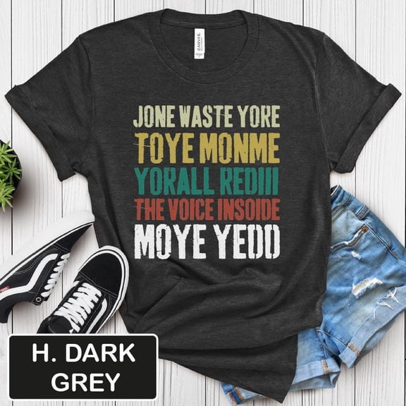Jone Waste Yore Toye Monme Yorall Rediii T-Shirt Don'T Waste Your Time On Me Tee Shirt, Full Size S-5XL