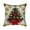 R, variant on Tyidzon Christmas Snowman Santa Claus Throw Pillow Covers, 18 x 18 Inch Xmas Winter Holiday Cushion Case for Sofa Couch Bed Living Room