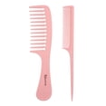 thumbnail image 1 of 2Piezas de cepillo para el cabello Peine de dientes anchos Peine de paja Irfora Peine de corte de pelo, 1 of 5